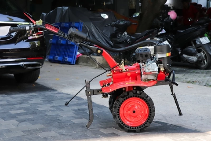 Máy xới đất Oshima XDX-R 7.0HP Đỏ 4 thì - Hình ảnh 11 OSHIMA