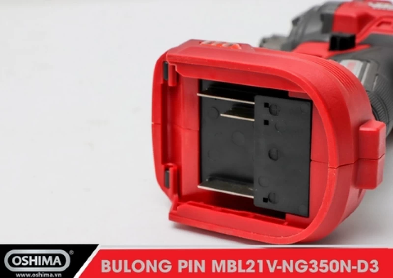 Mở bu lông pin lithium Oshima MBL21V-NG350N-D3 (Thân Máy) - Hình ảnh 1 OSHIMA