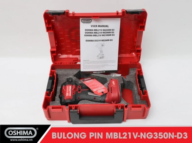Mở bu lông pin lithium Oshima MBL21V-NG350N-D3 (Thân Máy) - Hình ảnh 19 OSHIMA