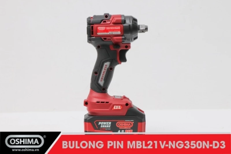 Mở bu lông pin lithium Oshima MBL21V-NG350N-D3 (Thân Máy) - Hình ảnh 5 OSHIMA