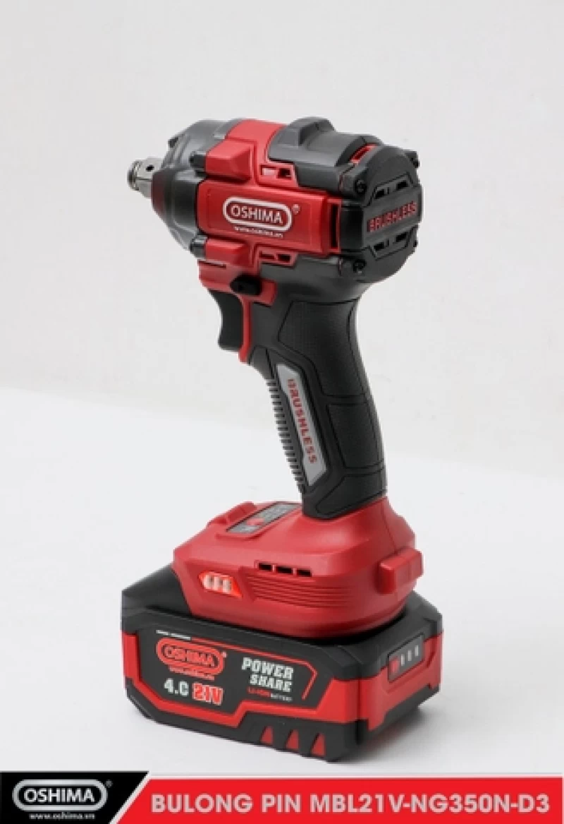 Mở bu lông pin lithium Oshima MBL21V-NG350N-D3 (Thân Máy) - Hình ảnh 6 OSHIMA