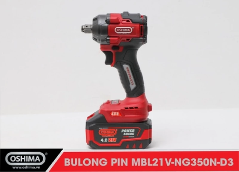 Mở bu lông pin lithium Oshima MBL21V-NG350N-D3 (Thân Máy) - Hình ảnh 8 OSHIMA