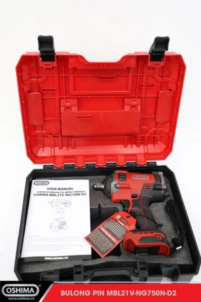Mở bu lông pin lithium Oshima MBL21V-NG750N-D2 (Thân máy) - Hình ảnh 12 OSHIMA