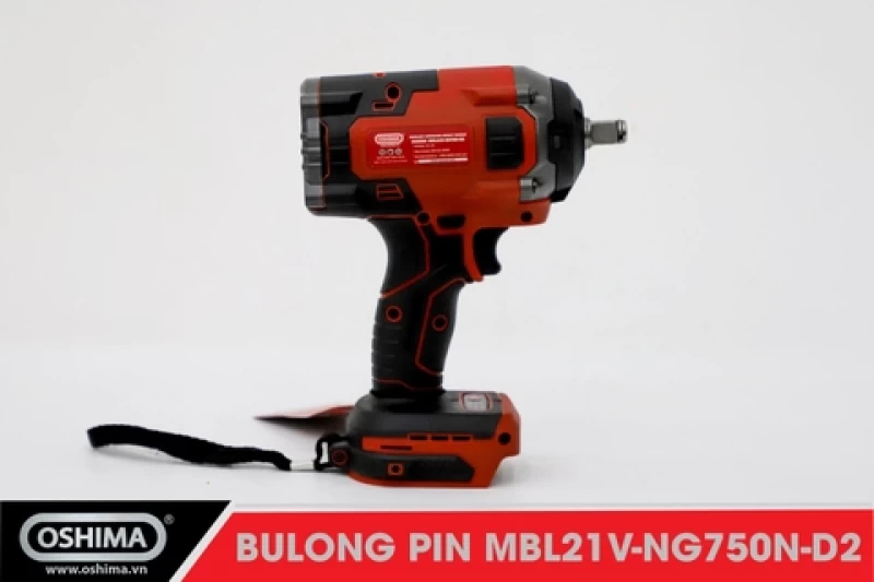 Mở bu lông pin lithium Oshima MBL21V-NG750N-D2 (Thân máy) - Hình ảnh 4 OSHIMA
