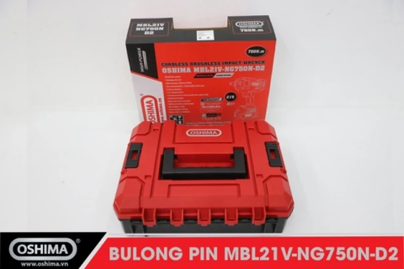 Mở bu lông pin lithium Oshima MBL21V-NG750N-D2 (Thân máy) - Hình ảnh 11 OSHIMA