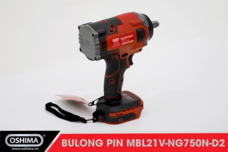 Mở bu lông pin lithium Oshima MBL21V-NG750N-D2 (Thân máy) - Hình ảnh 1 OSHIMA