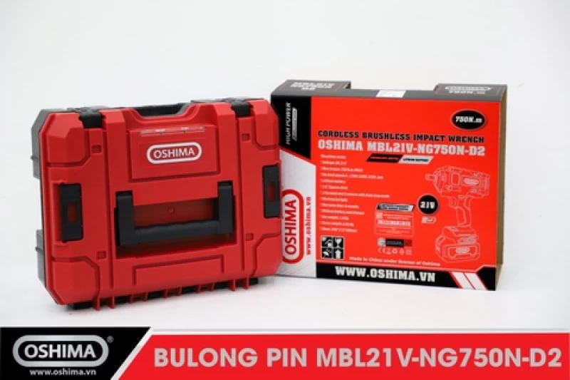 Mở bu lông pin lithium Oshima MBL21V-NG750N-D2 (Thân máy) - Hình ảnh 13 OSHIMA