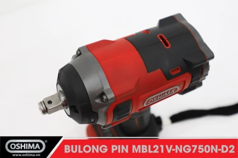 Mở bu lông pin lithium Oshima MBL21V-NG750N-D2 (Thân máy) - Hình ảnh 5 OSHIMA