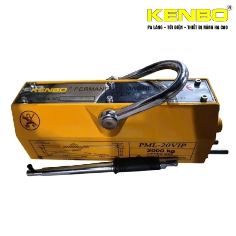 Nam châm nâng tay gạt KENBO PML-10VIP 1000kg - Hình ảnh 3 KENBO