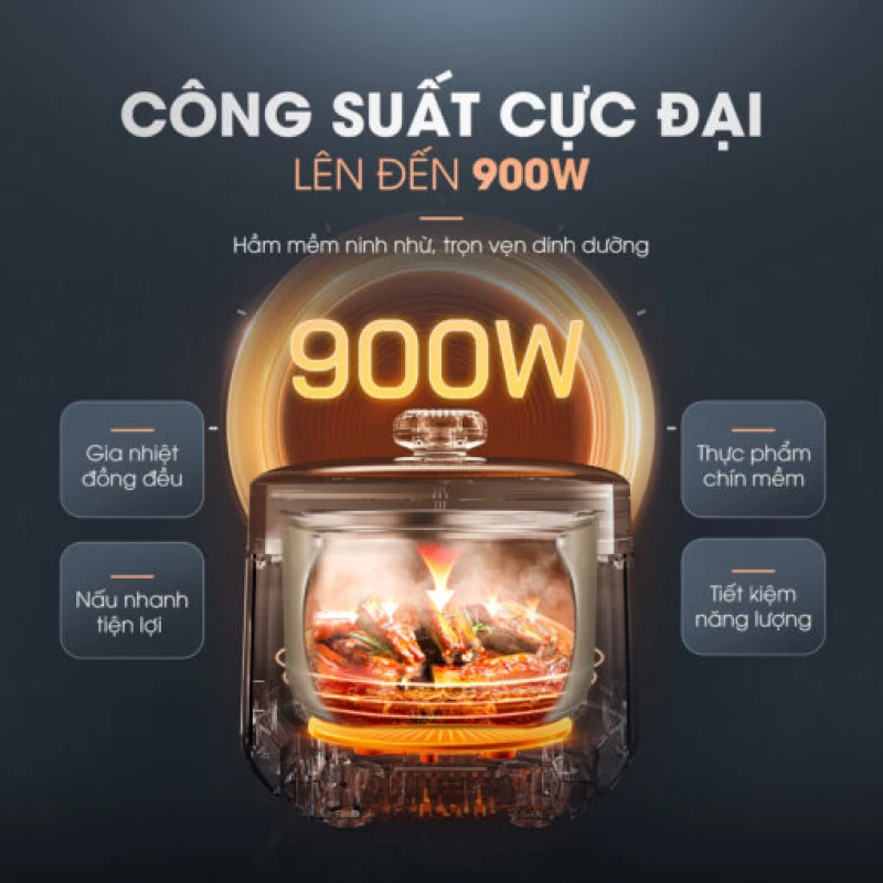 Nồi áp suất đa năng KALITE KPC5001 dung tích 5L - Hình ảnh 10 KALITE
