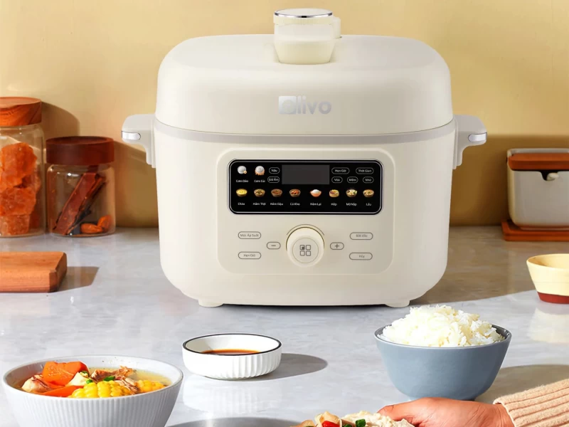 Nồi áp suất điện đa năng Olivo PC40 - Hình ảnh 6 OLIVO