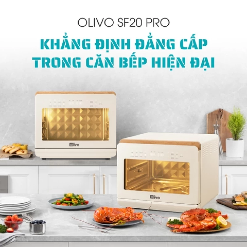 Nồi Chiên Hấp Đa Năng OLIVO SF20 PRO - Hình ảnh 1 OLIVO