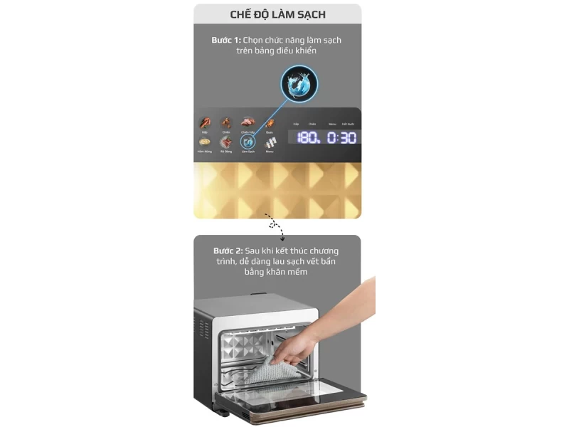 Nồi Chiên Hấp Đa Năng OLIVO SteamFry Xtra - Hình ảnh 19 OLIVO