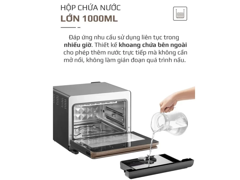 Nồi Chiên Hấp Đa Năng OLIVO SteamFry Xtra - Hình ảnh 9 OLIVO