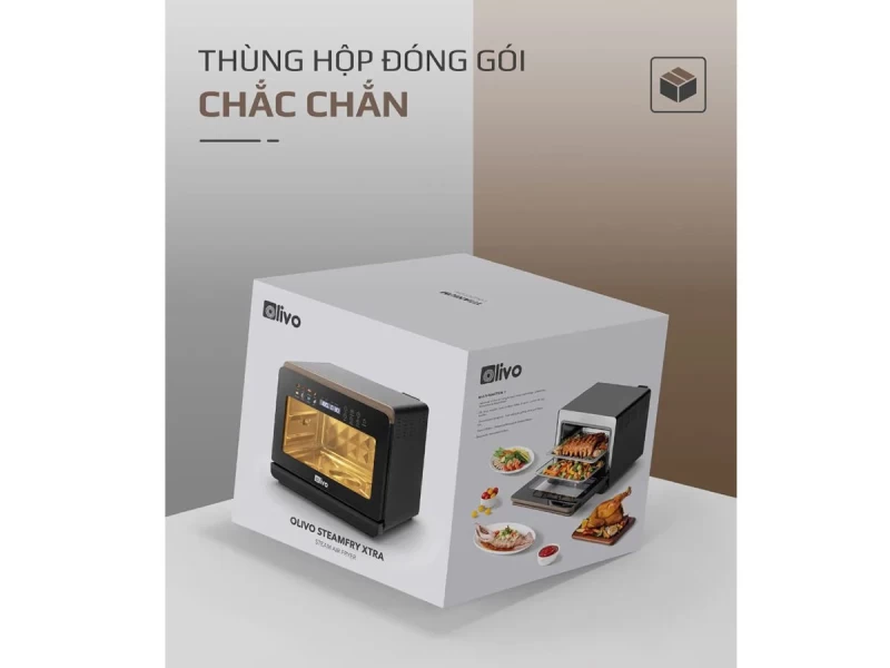 Nồi Chiên Hấp Đa Năng OLIVO SteamFry Xtra - Hình ảnh 30 OLIVO