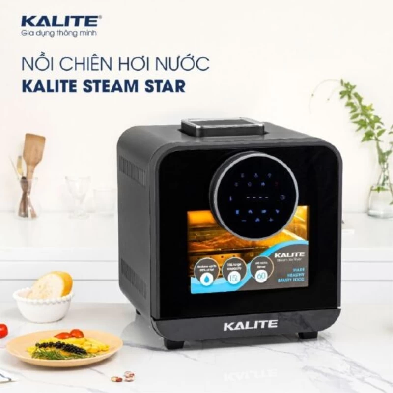 Nồi chiên hơi nước KALITE STEAM STAR 15 lít, đa năng - Hình ảnh 3 KALITE