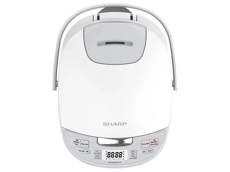 Nồi cơm điện tử Sharp 1.8 lít KS-COM192EV-GY - Hình ảnh 1 SHARP