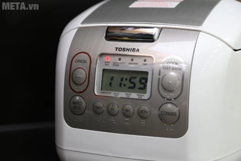 Nồi Cơm Điện Tử Toshiba RC-10NMFVN(WT) - Hình ảnh 4 TOSHIBA