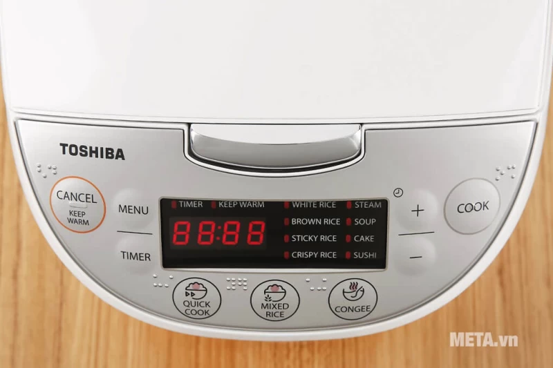 Nồi Cơm Điện Tử Toshiba RC-18DH2PV(W) - Hình ảnh 5 TOSHIBA