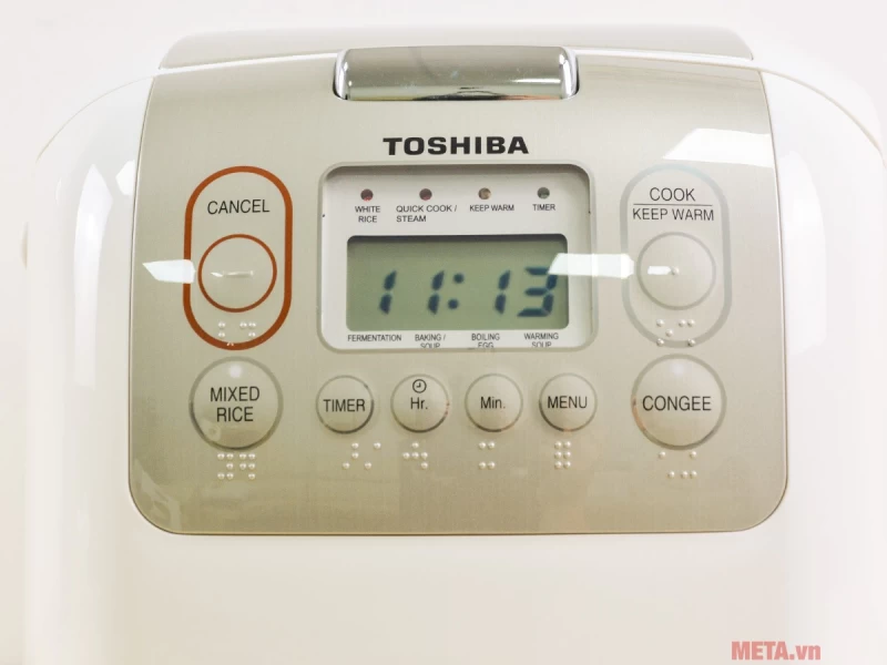 Nồi cơm điện tử Toshiba RC-18NTFV(W) - Hình ảnh 7 TOSHIBA