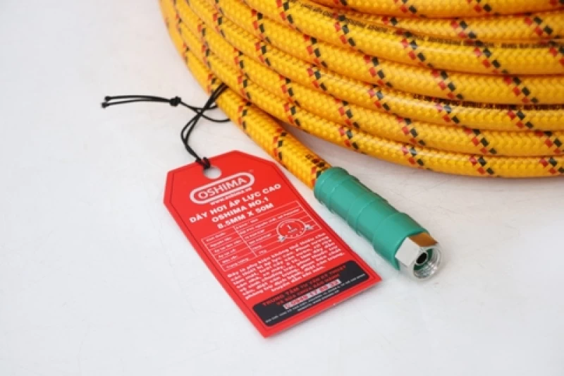 Ống nhựa PVC Oshima No.1 8.5mm x 50m Vàng - Hình ảnh 3 OSHIMA