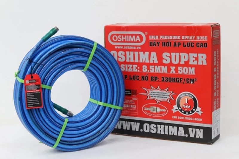Ống nhựa PVC Oshima Super 8.5mm x 50m Xanh dương - Hình ảnh 11 OSHIMA
