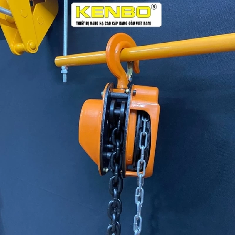 Pa lăng xích kéo tay KENBO KB10T-5M 10 tấn - Hình ảnh 5 KENBO