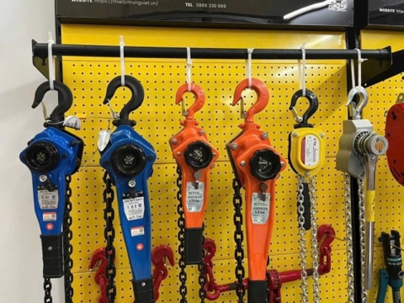 Pa lăng xích lắc tay PSK 1.6Tx1.5m - Hình ảnh 1 PSK