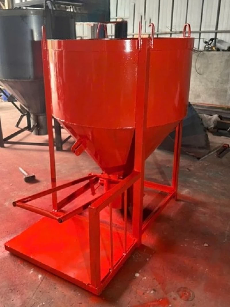 Phễu đổ bê tông Lam Hồng 0.9 khối - Hình ảnh 2 Lam Hồng