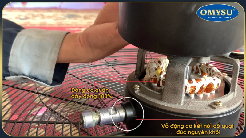 Quạt Công Nghiệp Đứng Omysu OMS-650 - Hình ảnh 3 OMYSU