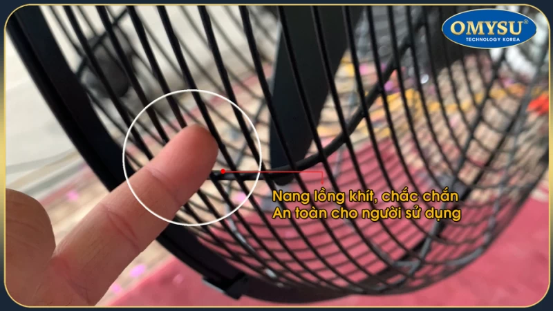 Quạt Công Nghiệp Đứng Omysu OMS-750 - Hình ảnh 6 OMYSU