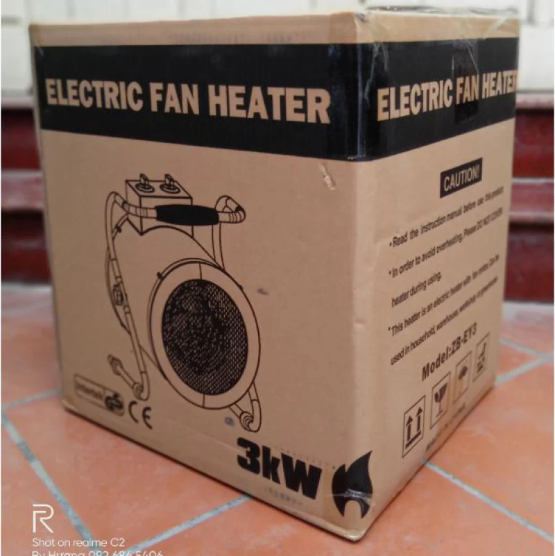 Quạt thổi gió nóng Mitsuta ZB-EY3 - Hình ảnh 2 MITSUTA