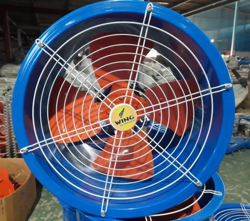 Quạt Thông Gió Công Nghiệp 750W Wing TM500-4 380V - Hình ảnh 3 WING