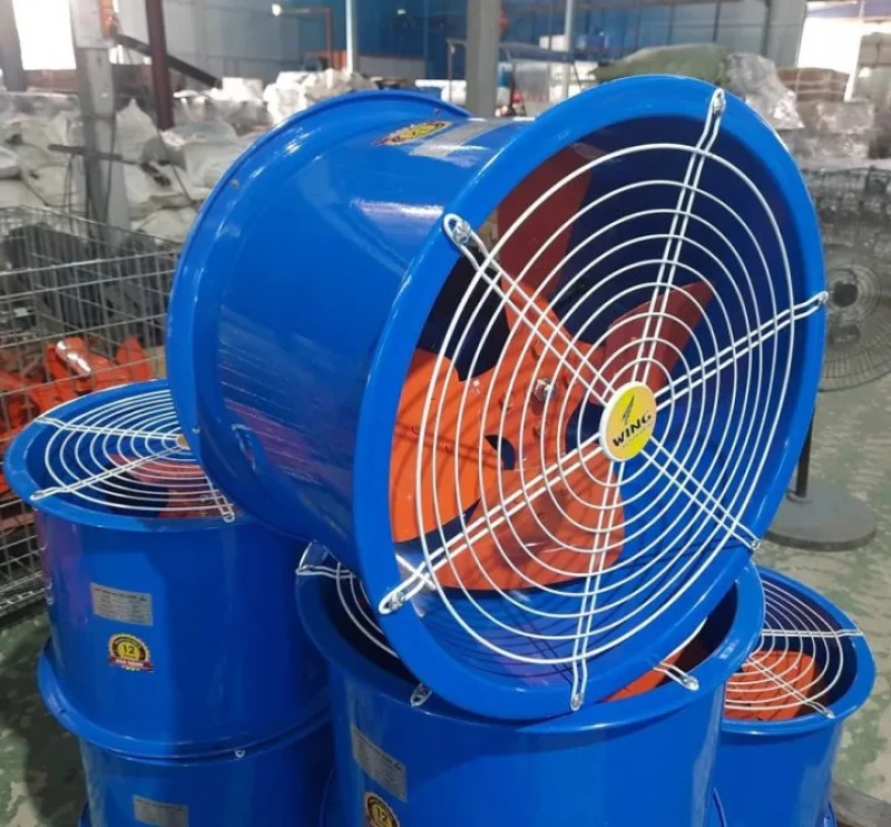 Quạt Thông Gió Công Nghiệp 750W Wing TM500-4 380V - Hình ảnh 5 WING