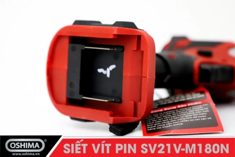Siết vít pin lithium Oshima SV21V-M180N (Thân Máy) - Hình ảnh 2 OSHIMA