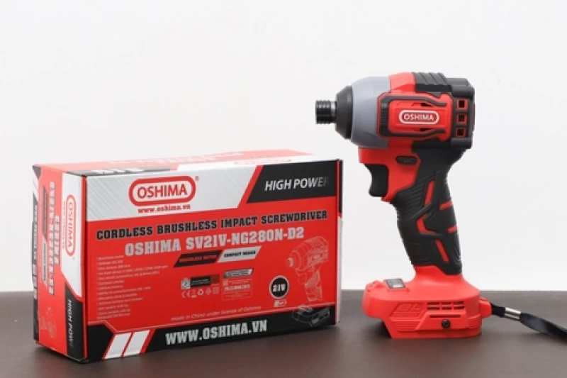 Siết vít pin lithium Oshima SV21V-NG280N-D2 (Thân Máy) - Hình ảnh 18 OSHIMA