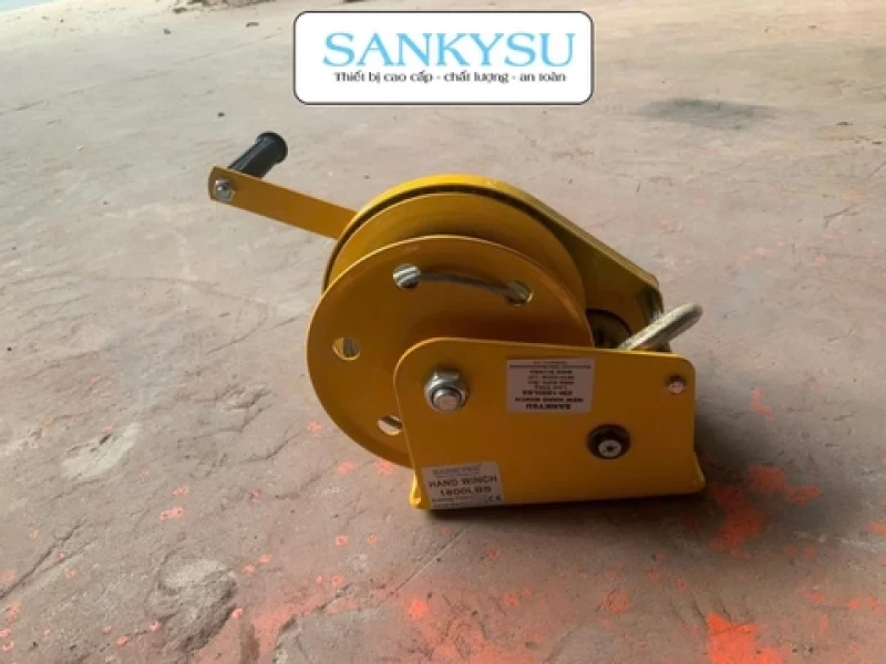 Tời quay tay SANKYSU 2600LBS PRO 1170kg 20m - Hình ảnh 3 SANKYSU