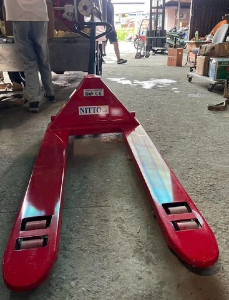 Xe nâng tay thấp bánh PU NITTO 2Tx550 - Hình ảnh 3 NITTO