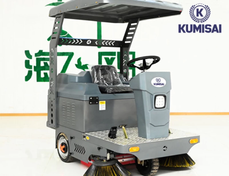 Xe quét rác ngồi lái Kumisai KMS 160E - Hình ảnh 4 KUMISAI