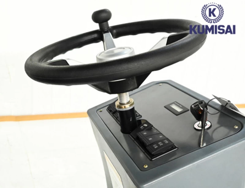 Xe quét rác ngồi lái Kumisai KMS 160E - Hình ảnh 2 KUMISAI