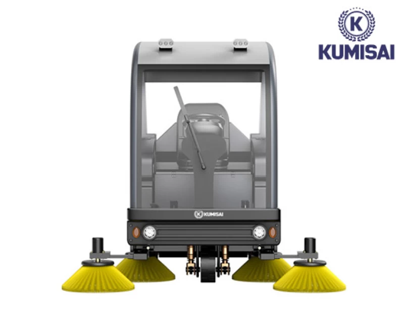 Xe quét rác ngồi lái Kumisai KMS-S9 - Hình ảnh 2 KUMISAI