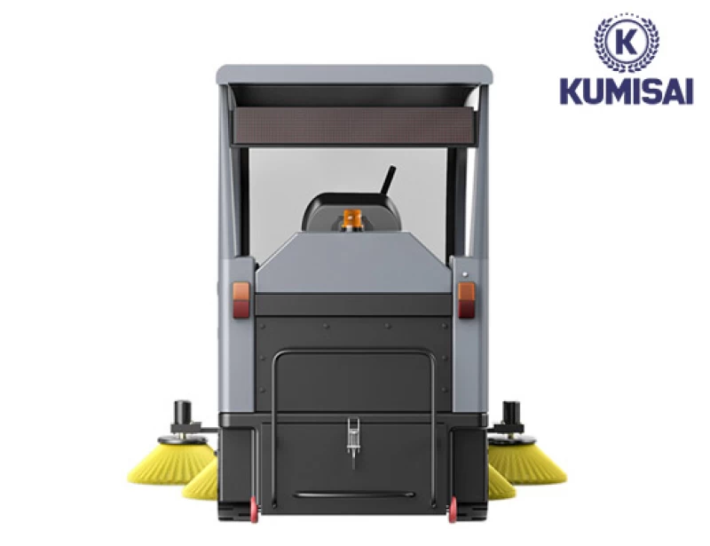 Xe quét rác ngồi lái Kumisai KMS-S9 - Hình ảnh 3 KUMISAI