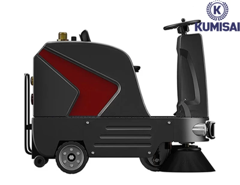 Xe quét rác nhà xưởng ngồi lái Kumisai KMS-S6 - Hình ảnh 3 KUMISAI