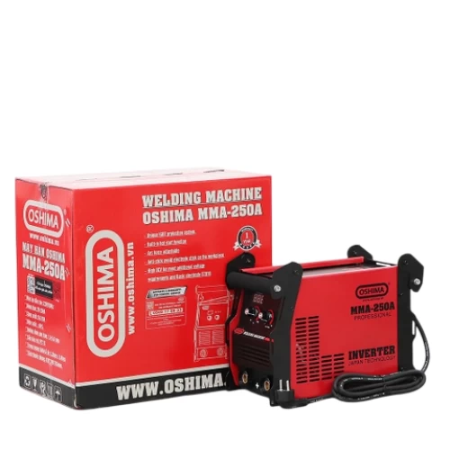 Máy hàn OSHIMA MMA-250A 9.6KVA Đỏ - OSHIMA - Giá 2,762,000₫ - Chính hãng tại Điện máy HTC