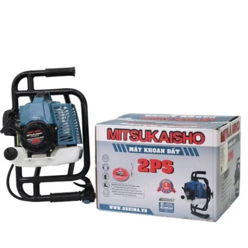 Máy khoan đất Mitsukaisho 2PS 2.2kW Xanh-đen 2 thì (không mũi) - OSHIMA - Giá 3,046,000₫ - Chính hãng tại Điện máy HTC