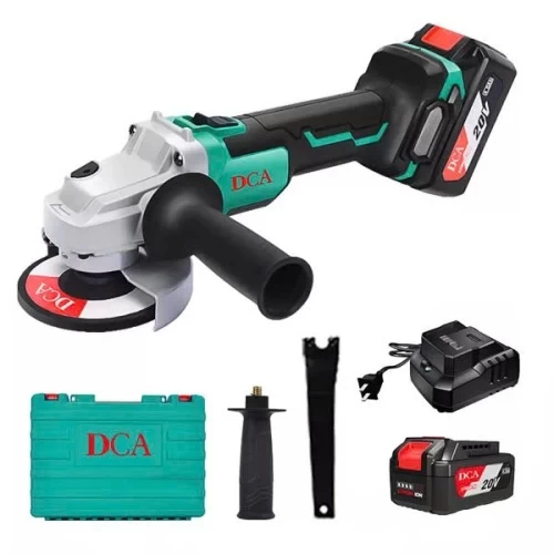 Máy Mài D100 Dùng Pin DCA ADSM03-100 (TYPE EM) BLDC - Thân Máy, 2 Pin 20V 4ah, Sạc, Hộp Nhựa - DCA - Giá 2,600,000₫ - Chính hãng tại Điện máy HTC