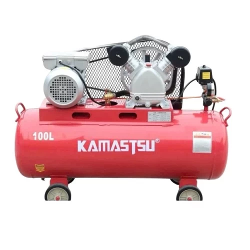 Máy Nén Khí Dây Đai 3Hp 120L Kamastsu KM120L - KAMASTSU - Giá 6,200,000₫ - Chính hãng tại Điện máy HTC