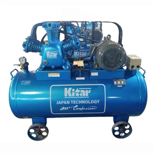 Máy Nén Khí Dây Đai Hai Cấp 7.5HP 300L Kitar KT75-300/2S Áp 12.5 - KITAR - Giá 13,800,000₫ - Chính hãng tại Điện máy HTC