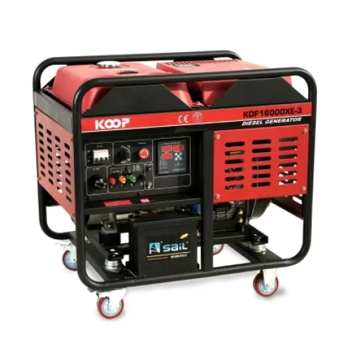 Máy Phát Điện Chạy Dầu 15Kva Koop KDF16000XE-3 3 Pha - KOOP - Giá 55,000,000₫ - Chính hãng tại Điện máy HTC