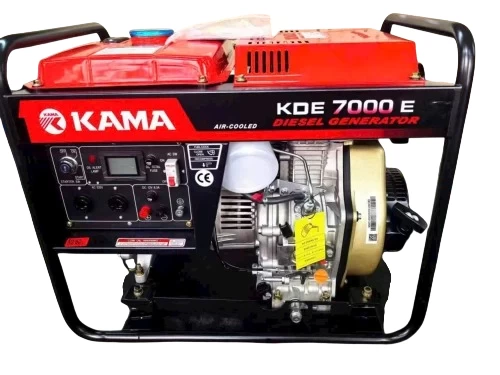 Máy Phát Điện Chạy Dầu 5Kw Kama KDE7000E Đề - KAMA - Giá 15,500,000₫ - Chính hãng tại Điện máy HTC